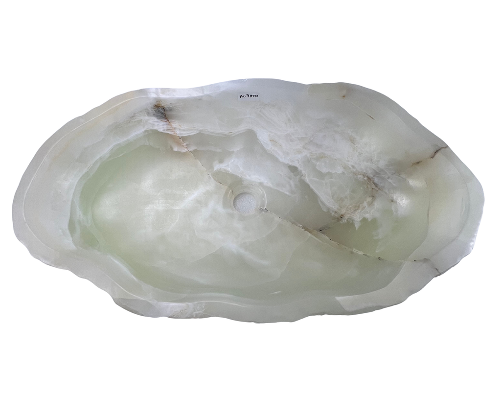 AC785N - Onix Blanco Irregular Raw - 71 x 40.5 x 15