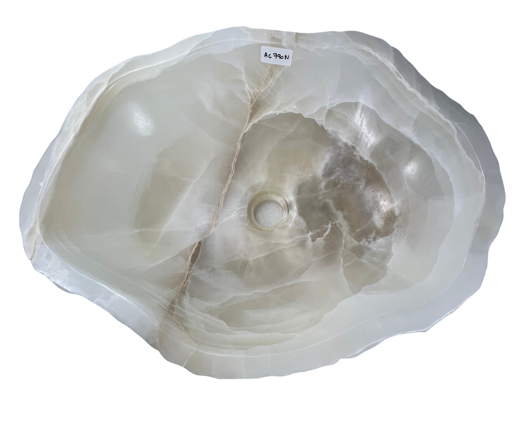 AC790N - Onix Blanco lrregular Raw - 50 x 38 x 15