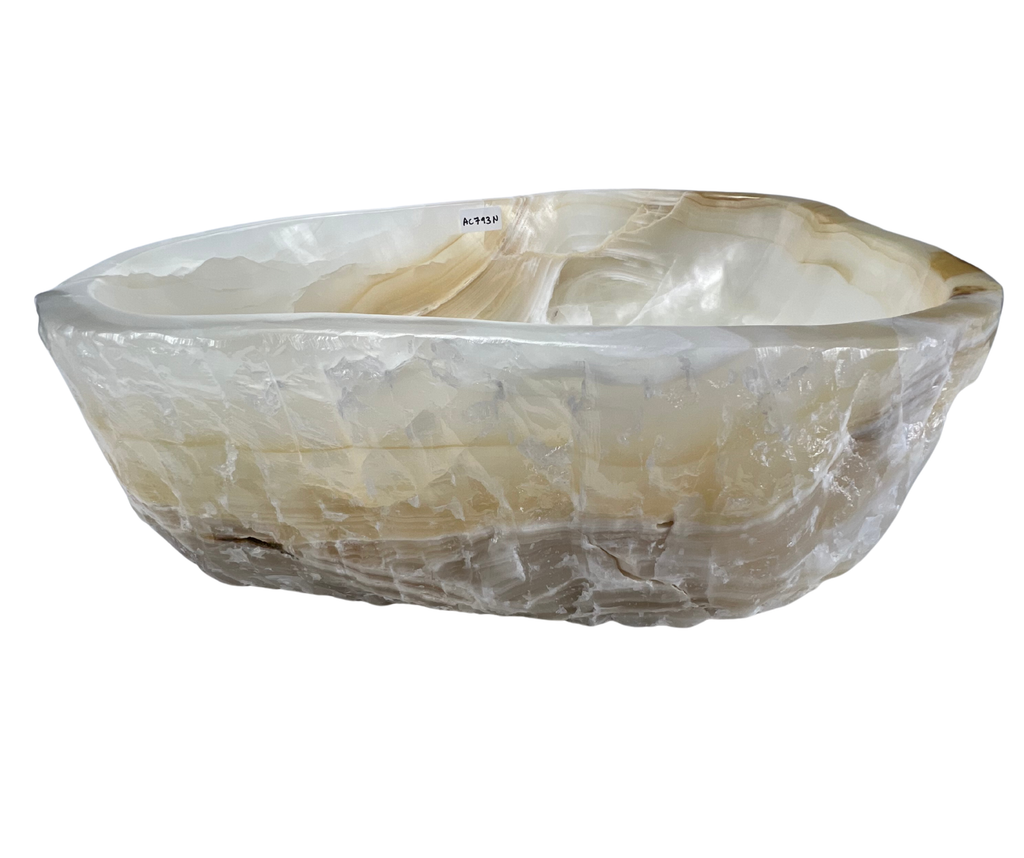 AC793N - Onix Blanco lrregular Raw - 51 x 41 x 16
