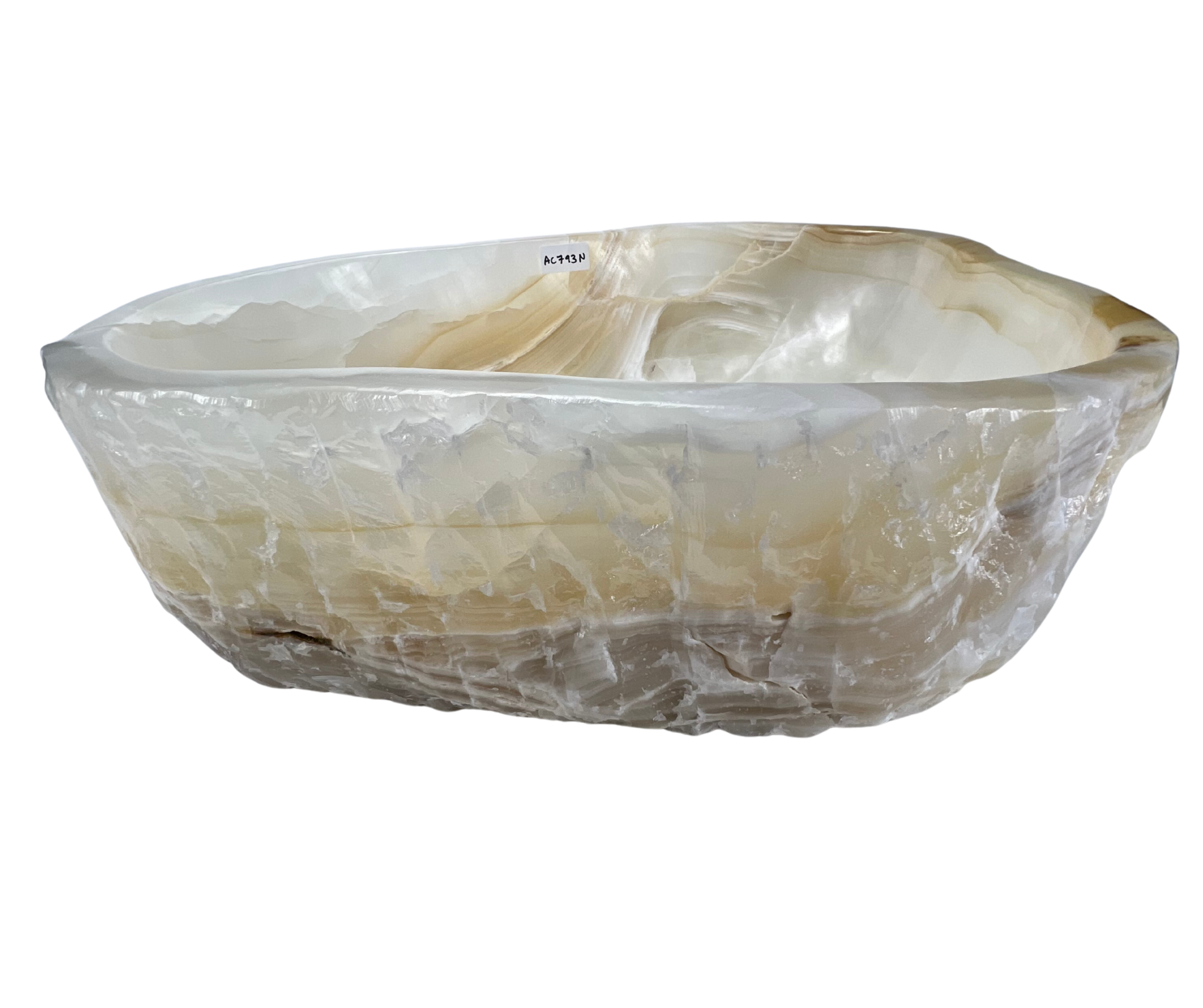 AC793N - Onix Blanco lrregular Raw - 51 x 41 x 16