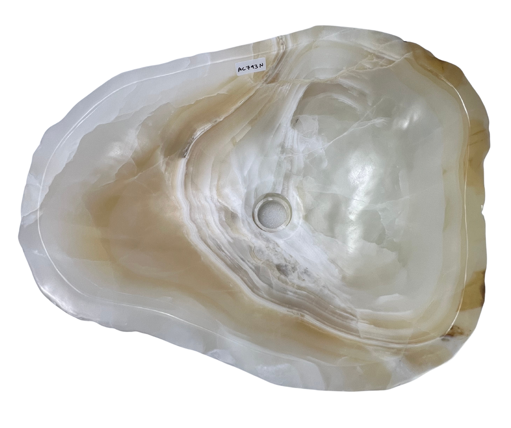 AC793N - Onix Blanco lrregular Raw - 51 x 41 x 16