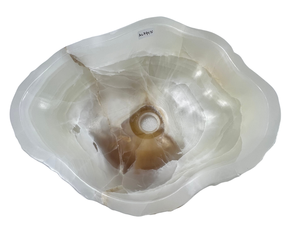 AC794N - Onix Blanco lrregular Raw - 51 x 40.5 x 15