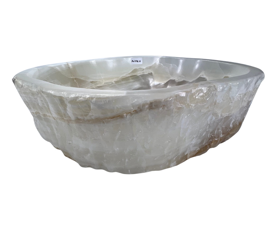 AC795N - Onix Blanco lrregular Raw - 50.5 x 40 x 15