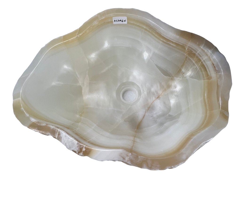 AC796N - Onix Blanco lrregular Raw - 50 x 40 x 16