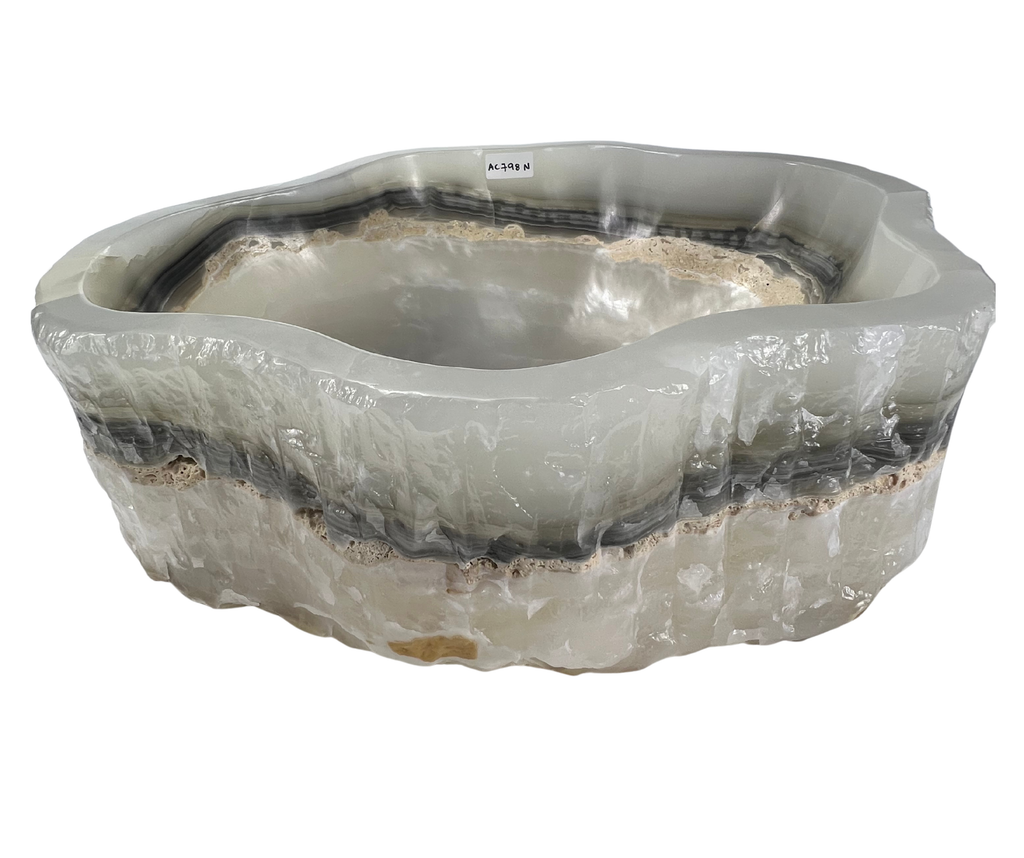 AC798N - Onix Blanco lrregular Raw - 50 x 40.5 x 16.5