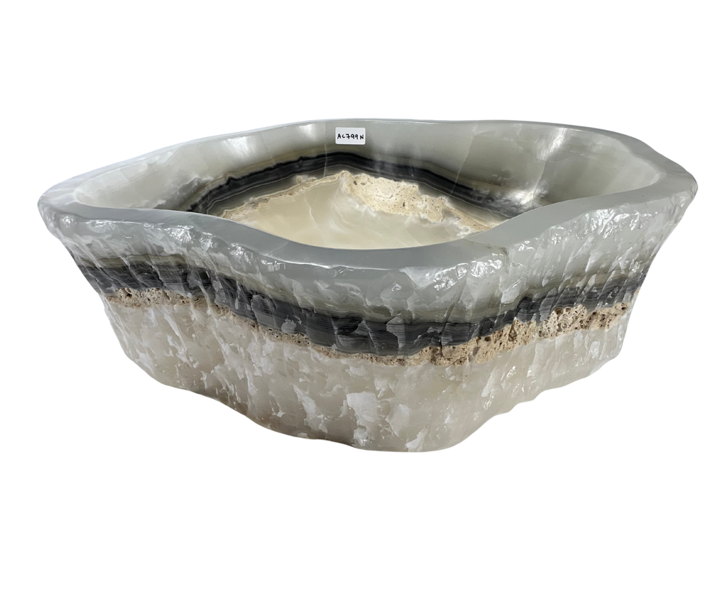 AC799N - Onix Blanco lrregular Raw - 50 x 41 x 15