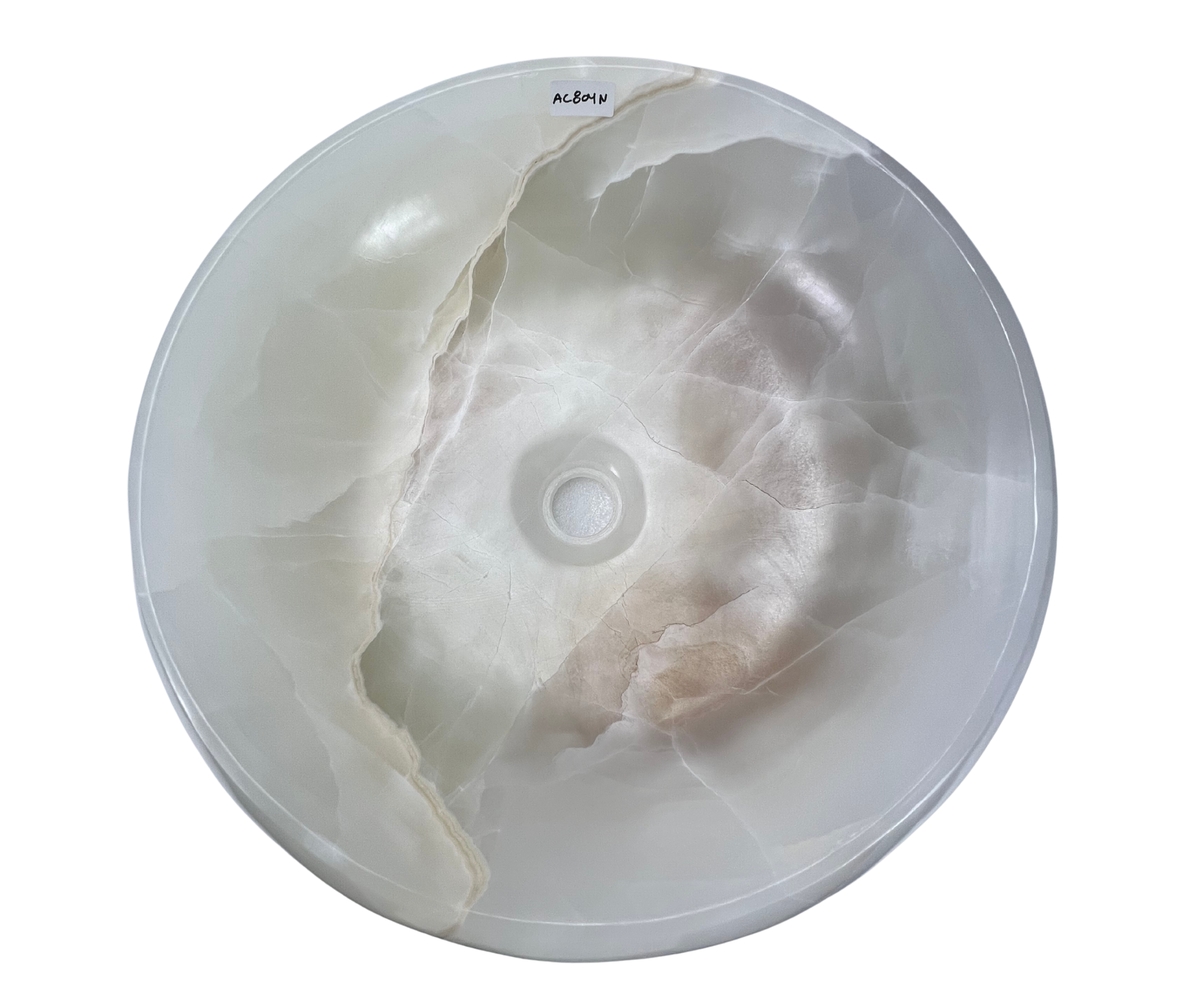 AC804N - Onix Blanco Tipo Dona - 48 x 48 x 17