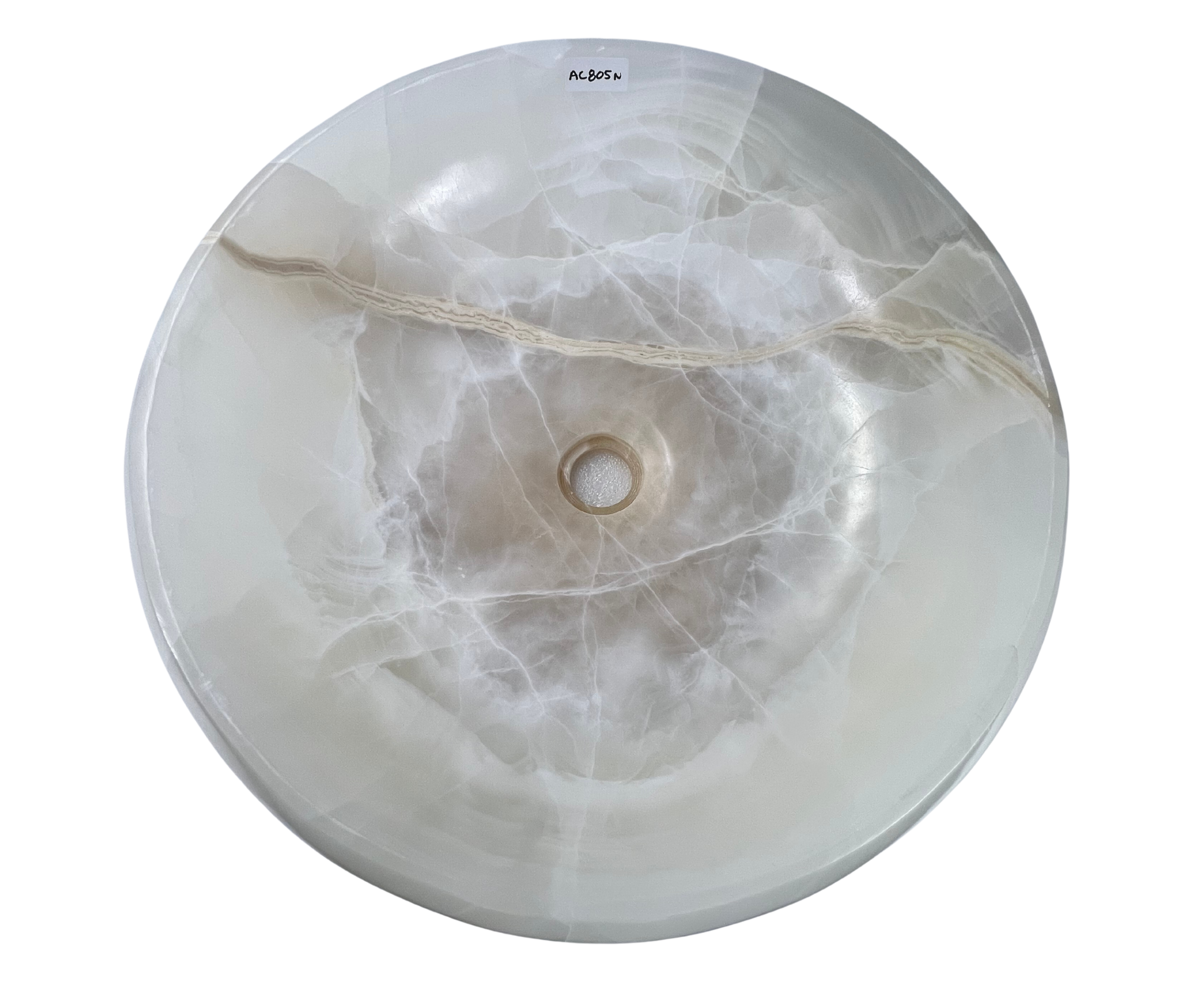 AC805N - Onix Blanco Tipo Dona - 48 x 48 x 17