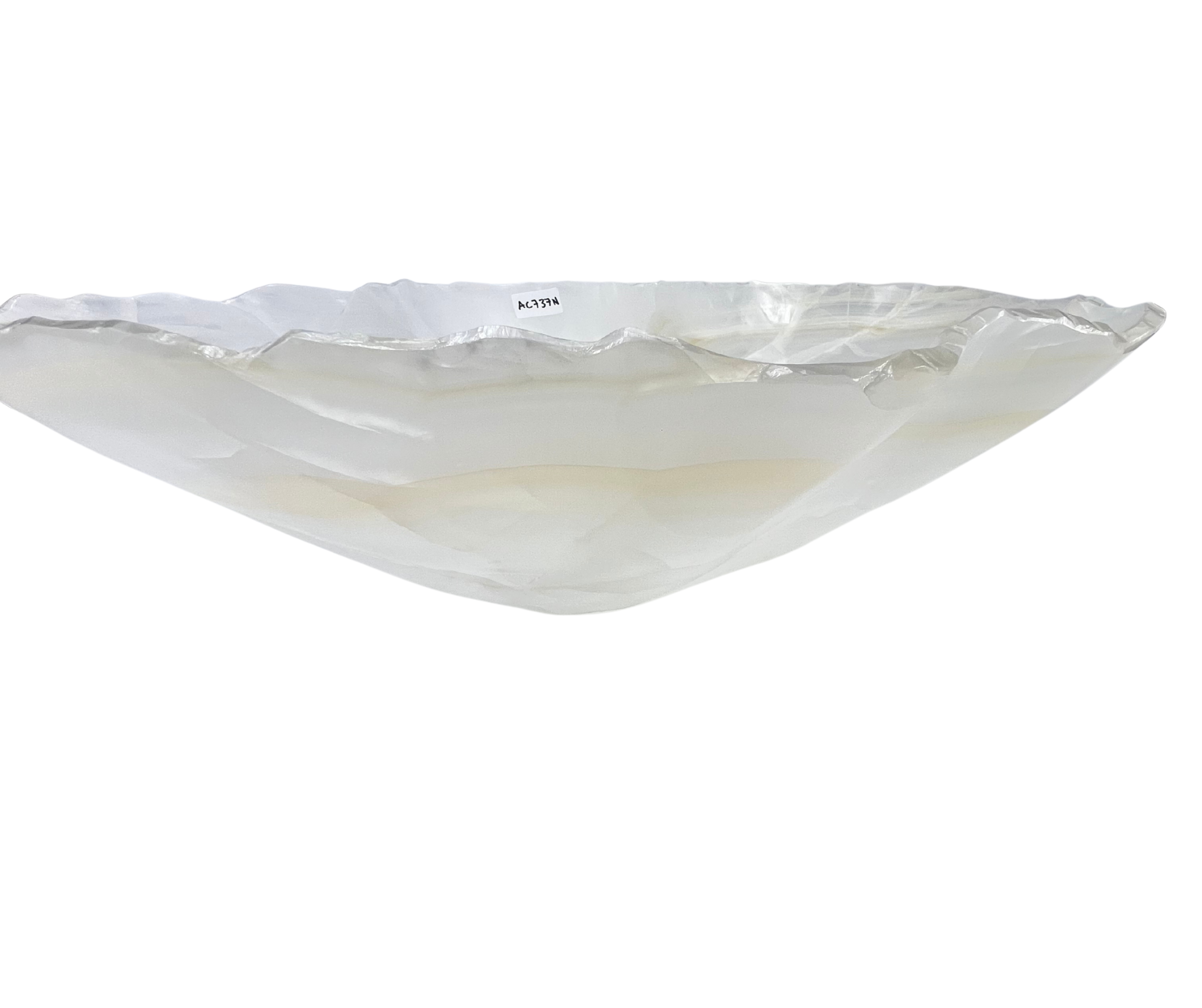 AC737N - Onix Blanco Tipo Bowl - 71 x 41 x 15