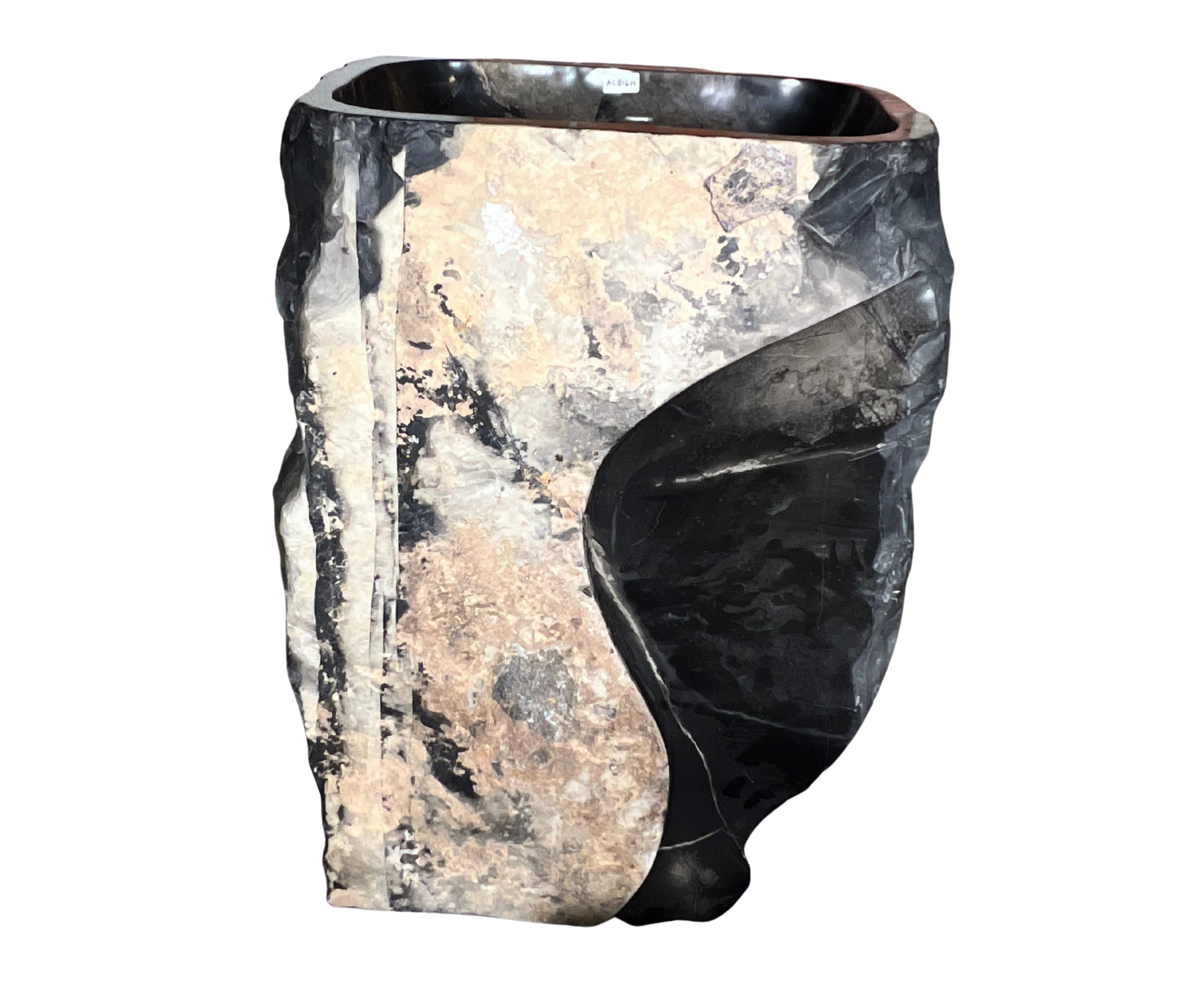 AC816N - Mármol Negro Pedestal - 56 x 43 x 87