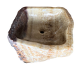 AC817N - Calcita Beige Raw Pedetal - 56 x 53 x 87