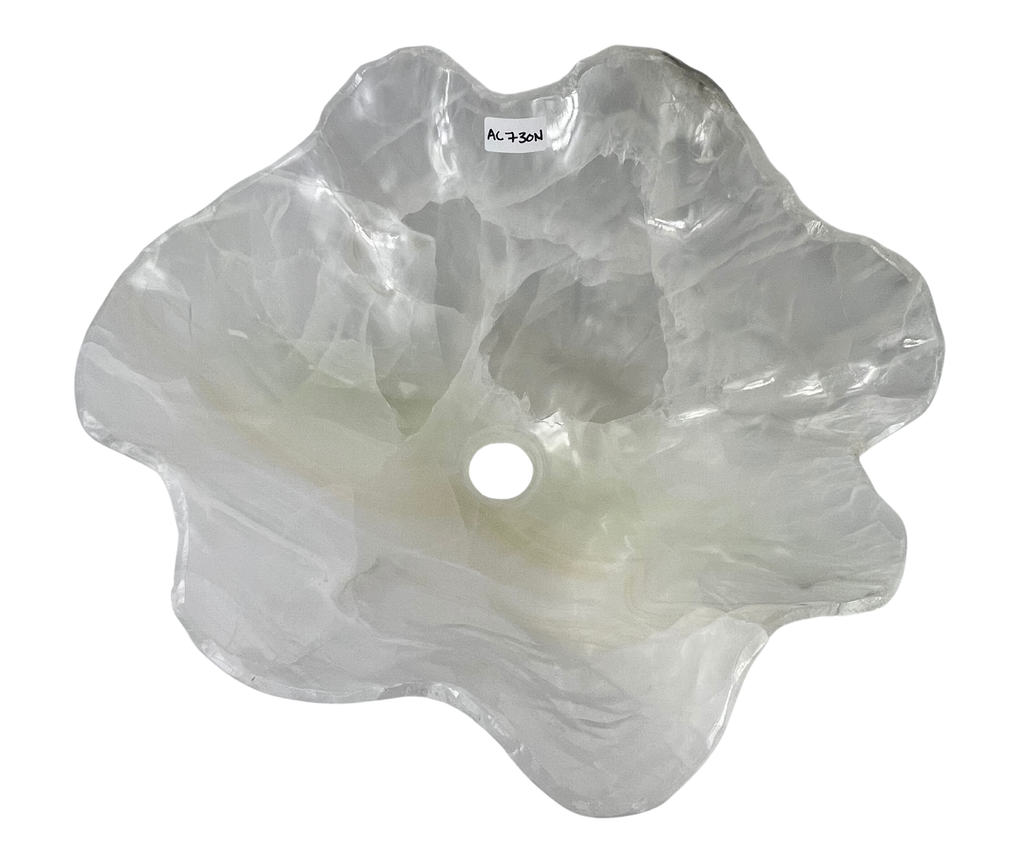 AC730N - Onix Blanco Tipo Bowl - 50 x 42 x 16