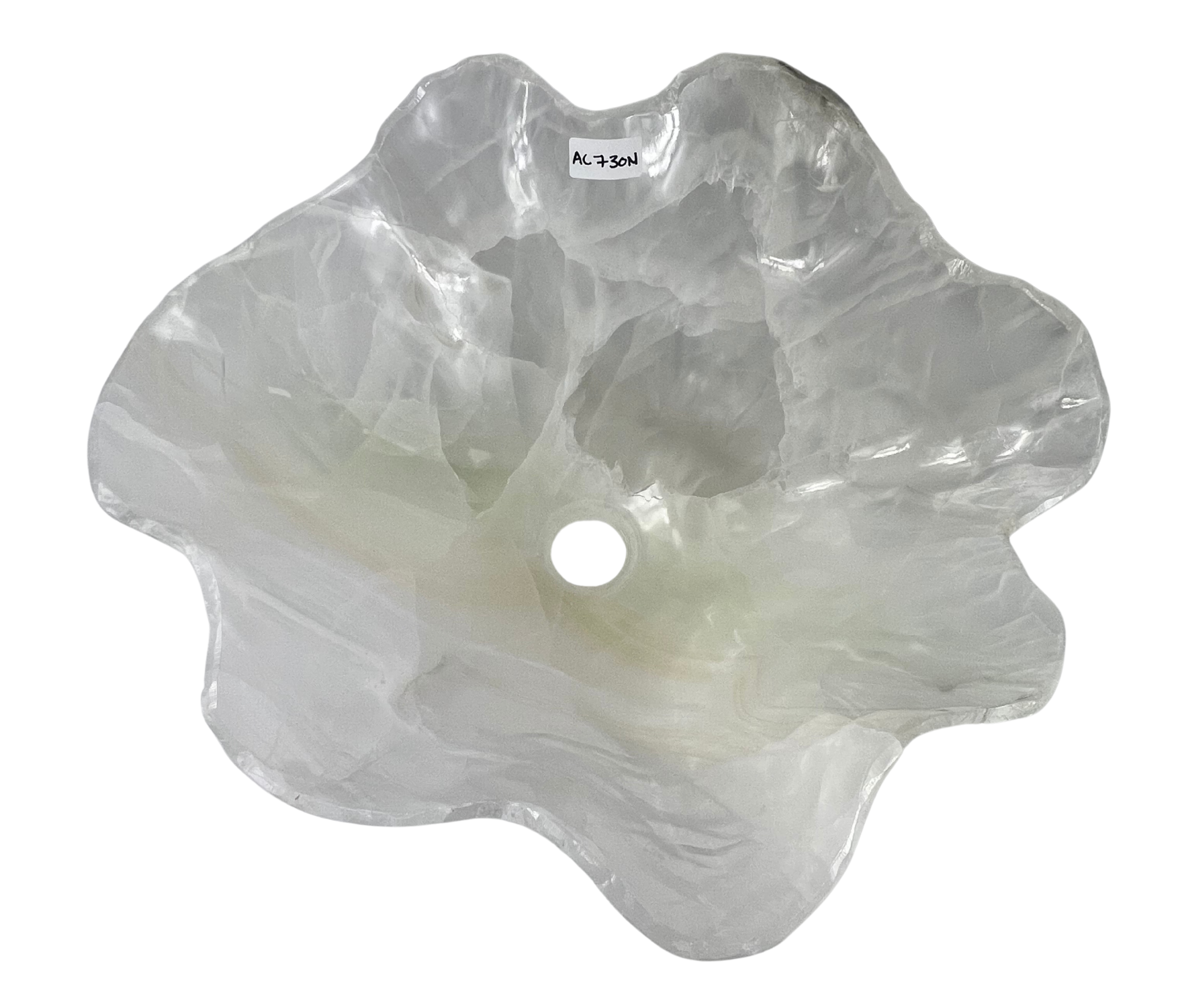 AC730N - Onix Blanco Tipo Bowl - 50 x 42 x 16