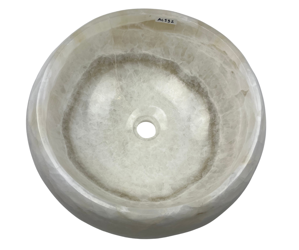 AC532  - Onix Blanco Dona Brilloso - 38 x 38 x 16