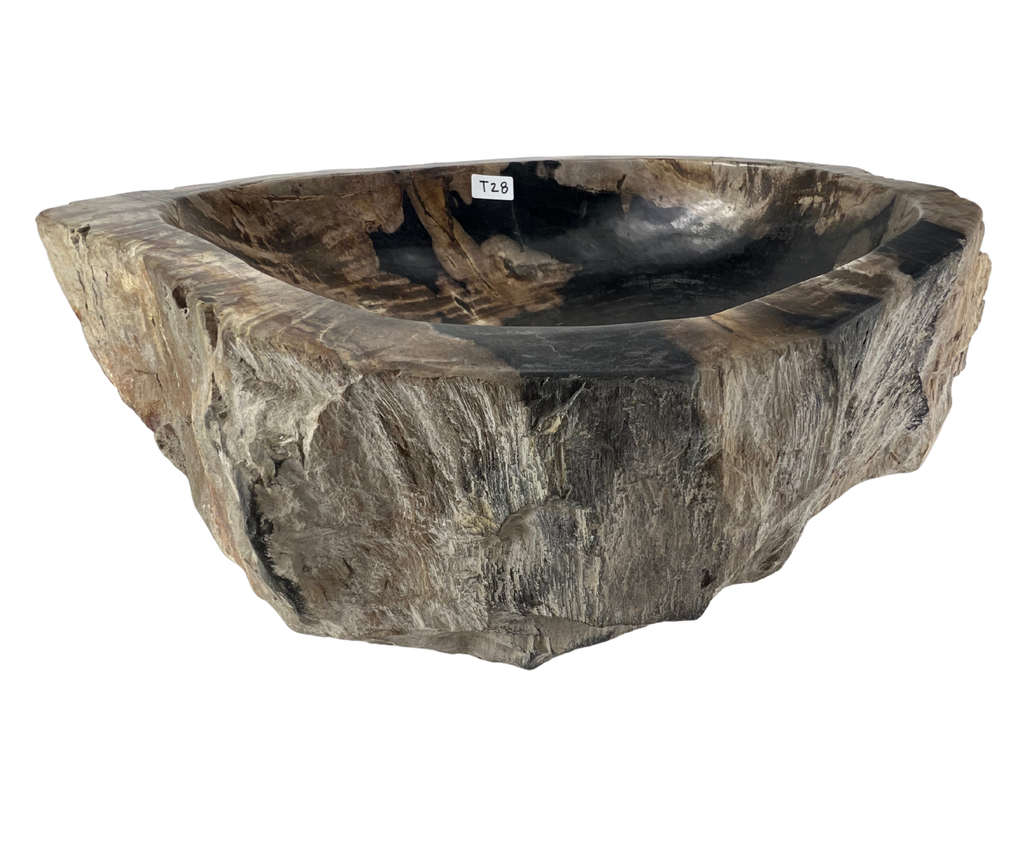 T28 - Madera Petrificada Indonesia - 57 x 45 x 16