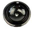 AC366 - Mármol Negro Circular Raw - 40 x 40 x 15.5