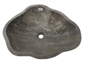AC692N  - Mármol Gris / Cafesoso Irregular Liso - 50 x 39.5 x 15