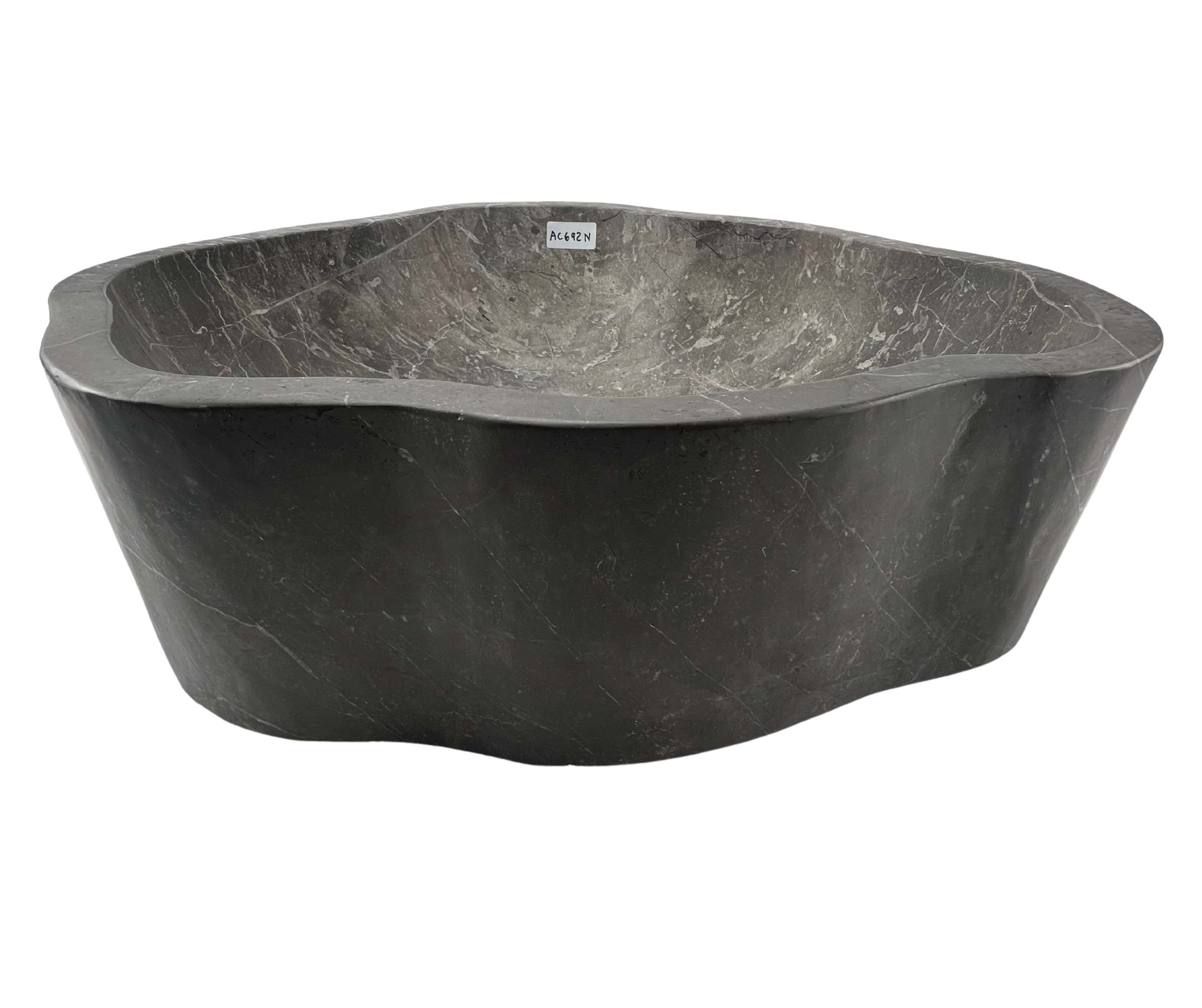 AC692N  - Mármol Gris / Cafesoso Irregular Liso - 50 x 39.5 x 15