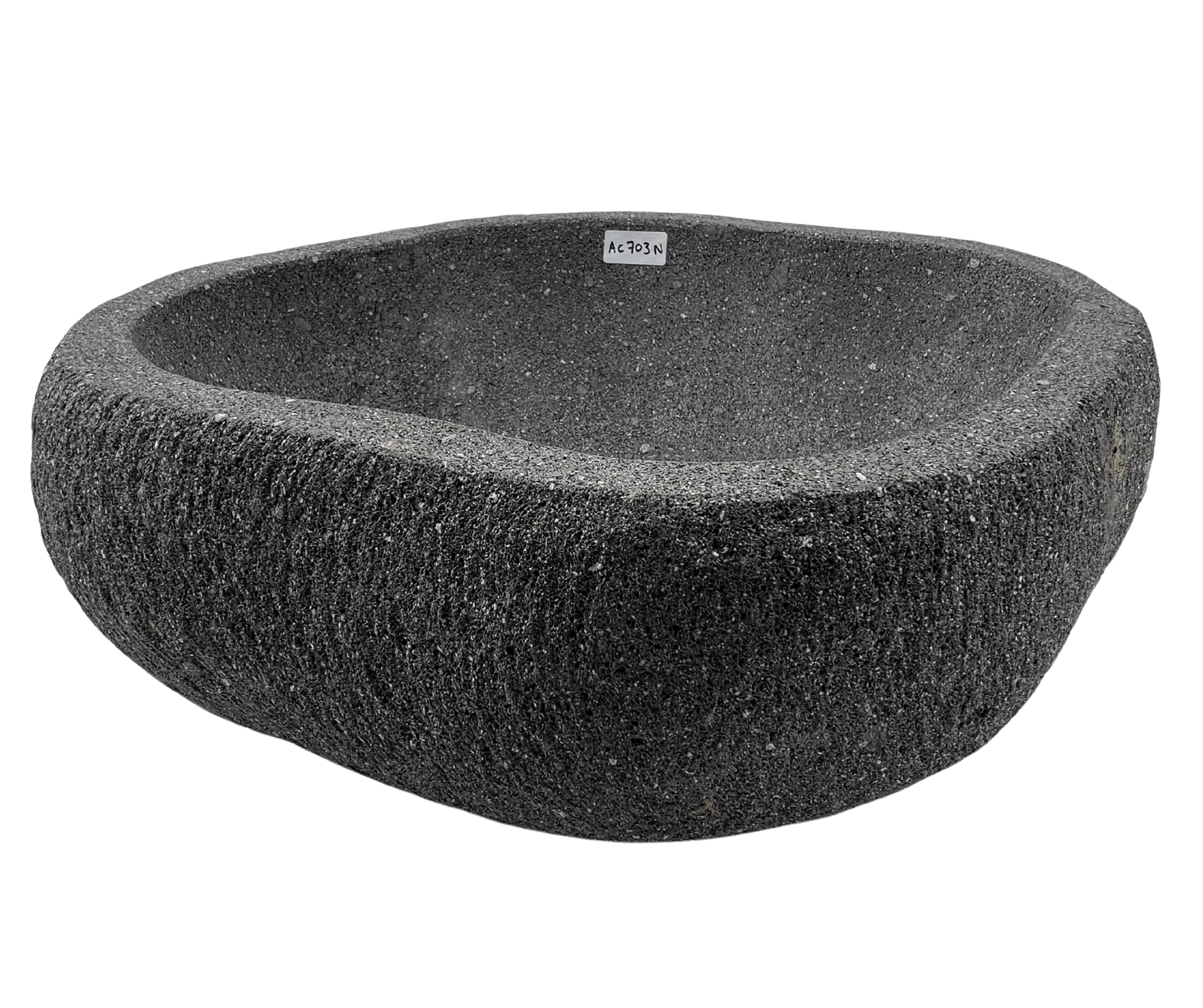 AC703N  - Volcánica Gris Tipo Rio - 47 x 37 x 16