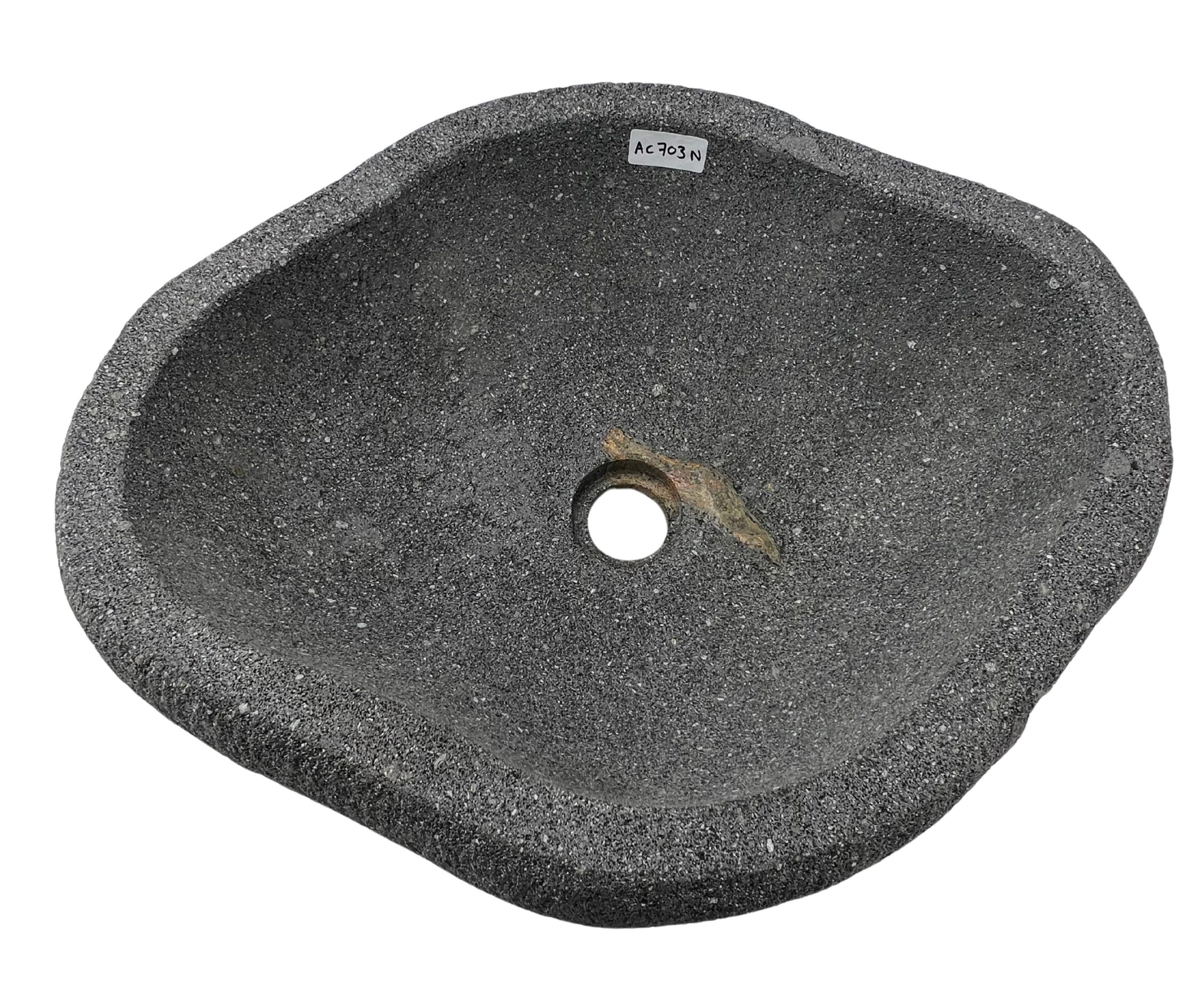 AC703N  - Volcánica Gris Tipo Rio - 47 x 37 x 16