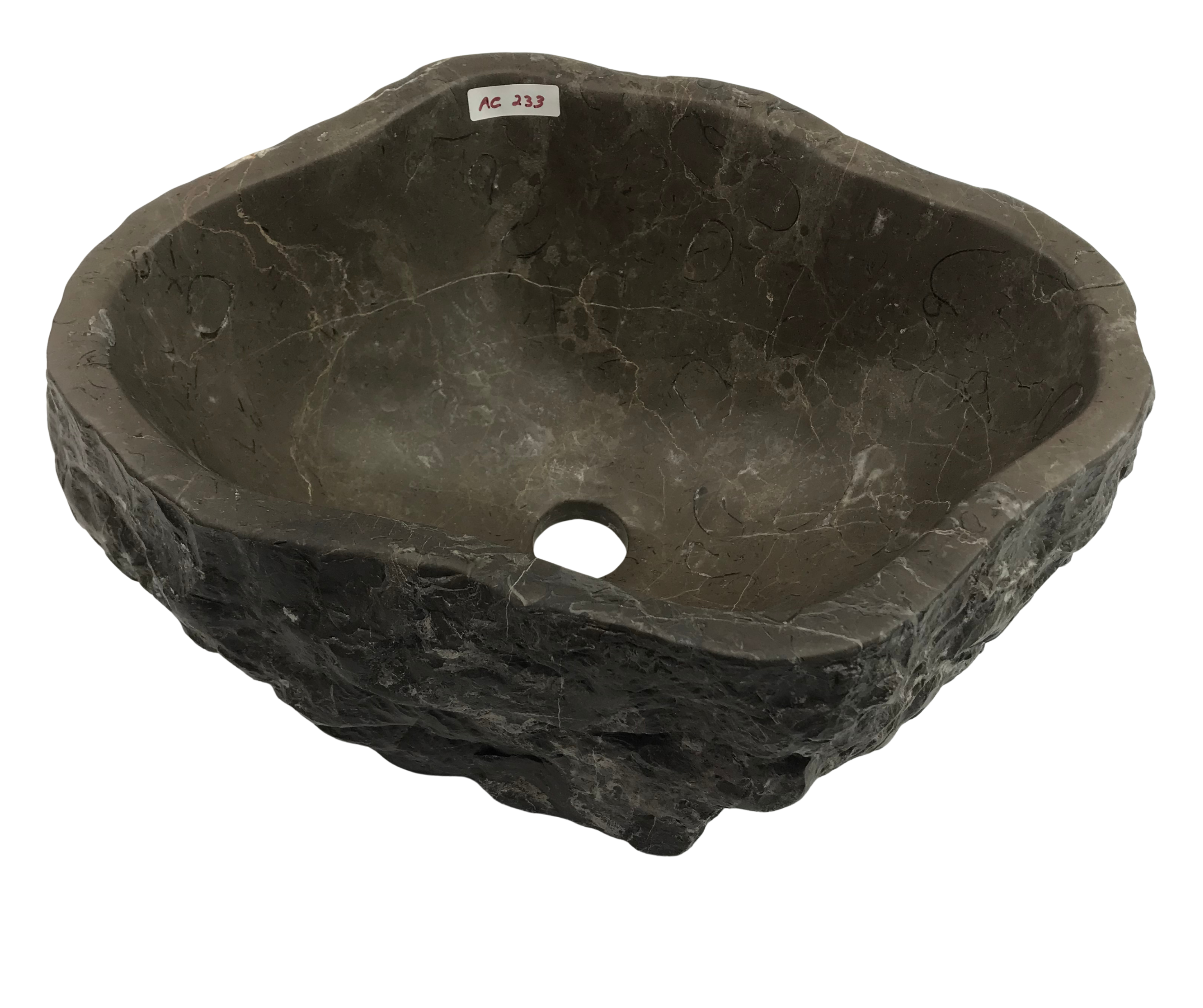 AC233 - Mármol Café Irregular Mini - 37 x 30 x 16