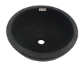 AC237 - Mármol Negro Circular Mini - 30 x 30 x 15