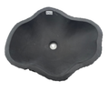 AC712N - Mármol Negro Irregular Mate Raw - 50 x 40 x 15