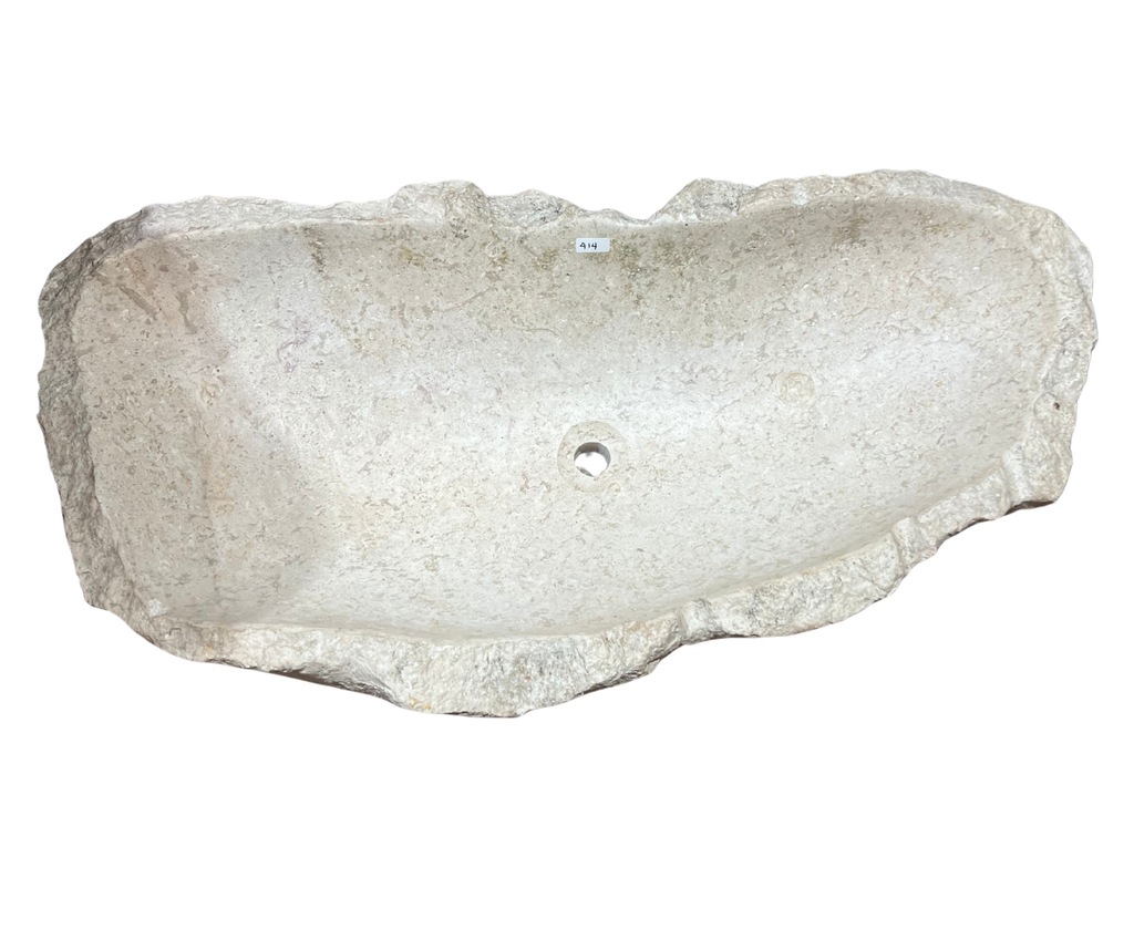 414 - Limestone Crema Irregular Acabado Natural - 115 x 58 x 28