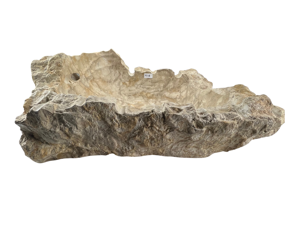 418 - Limestone Tostoniano Irregular Raw - 80 x 46 x 28