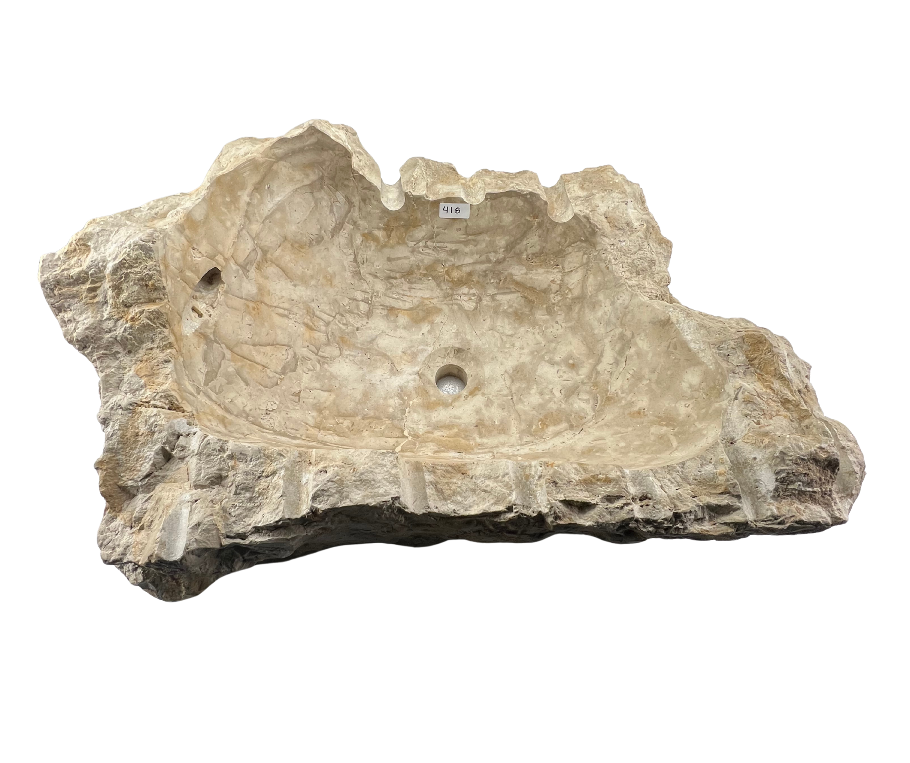 418 - Limestone Tostoniano Irregular Raw - 80 x 46 x 28