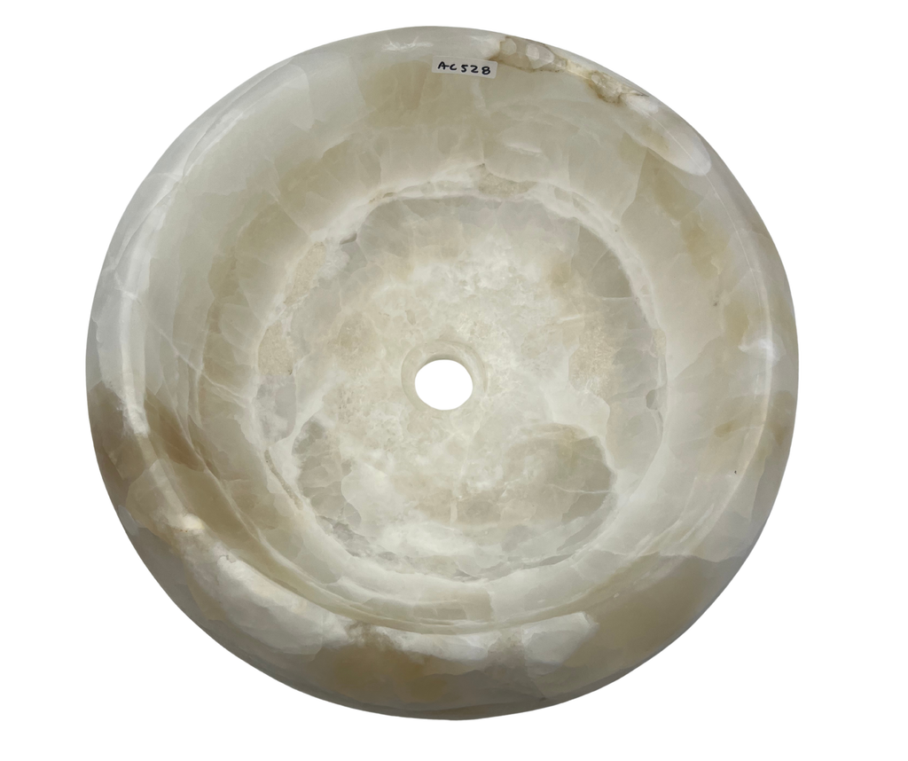 AC528  - Onix Blanco Dona Mate - 38 x 38 x 16