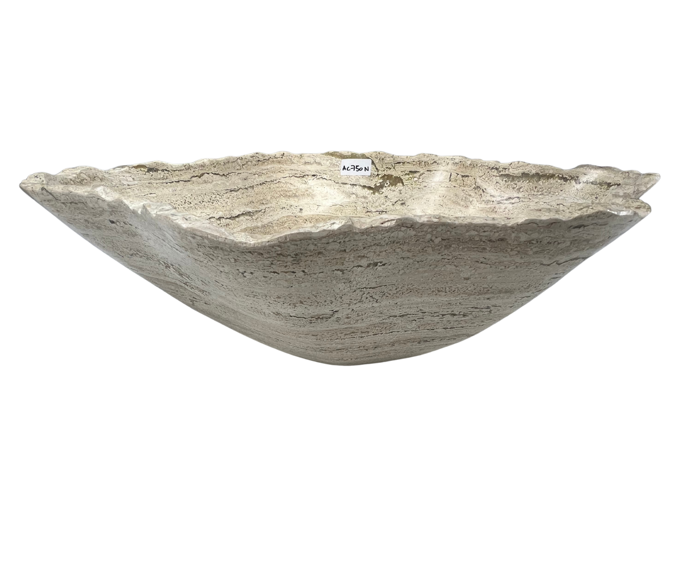 AC750N - Mármol Beige Tipo Bowl - 51 x 41 x 15