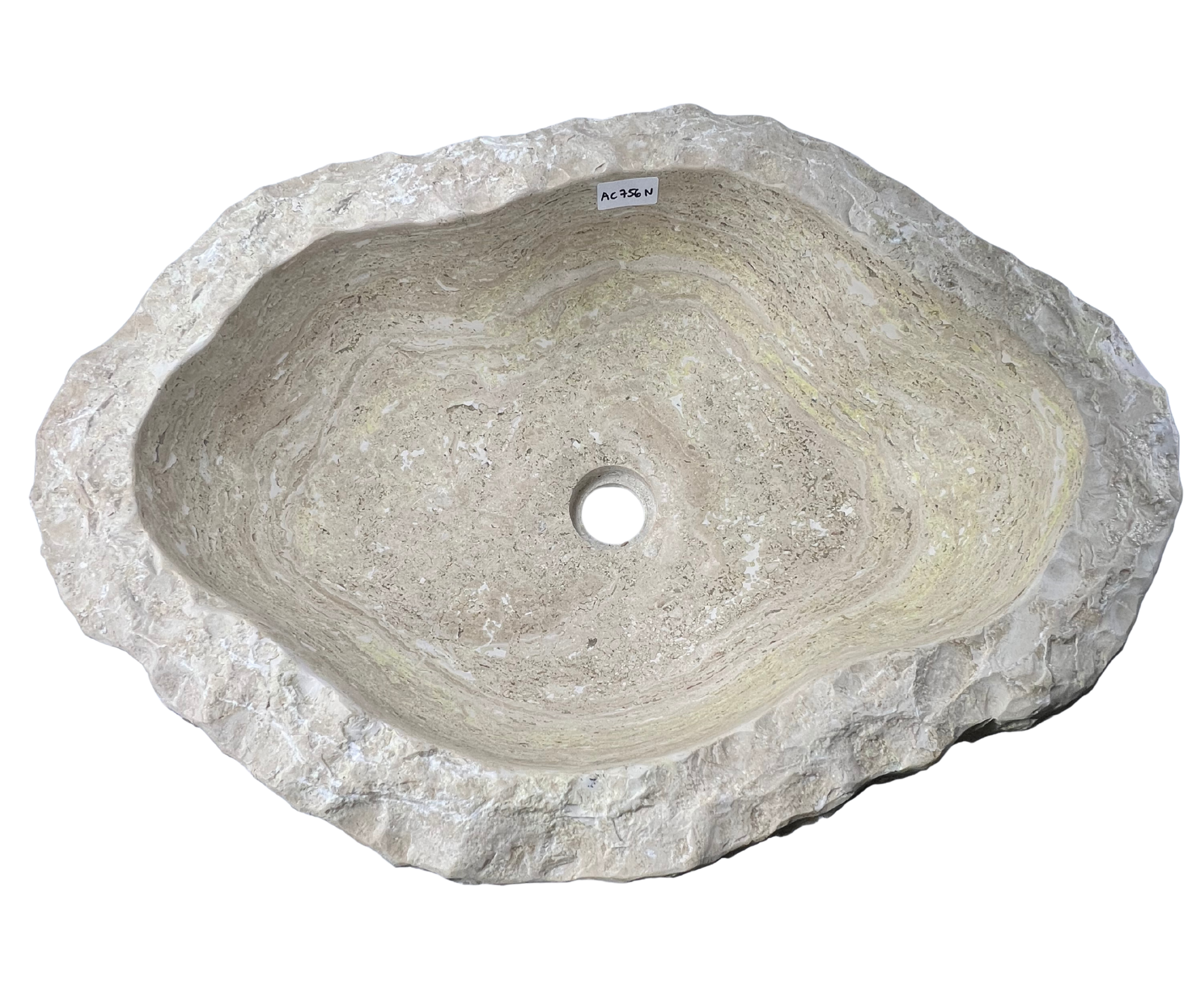 AC756N - Marmol Beige Irregular Raw - 60 x 45 x 15.5