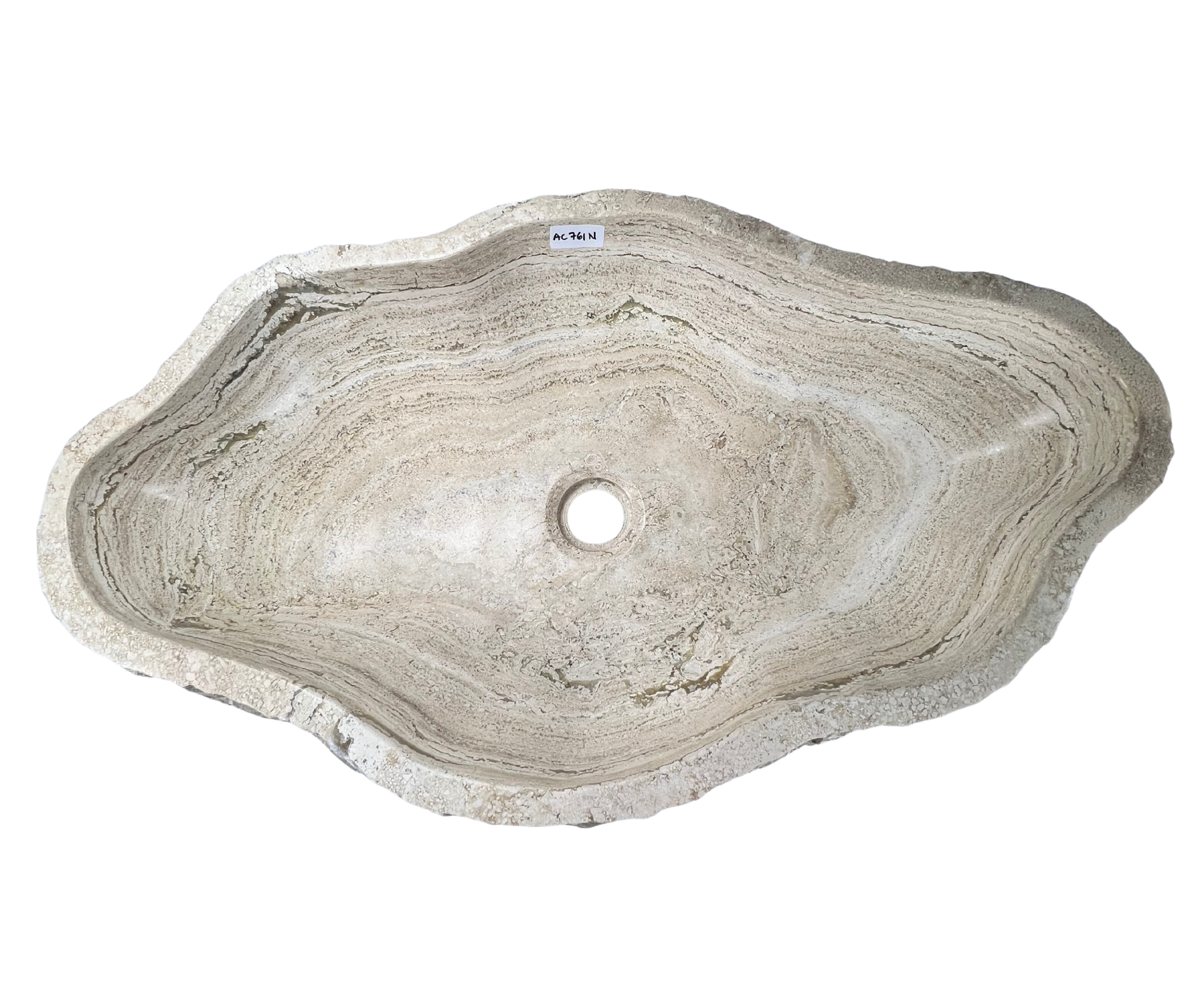 AC761N - Marmol Beige Irregular Raw - 70 x 40 x 16
