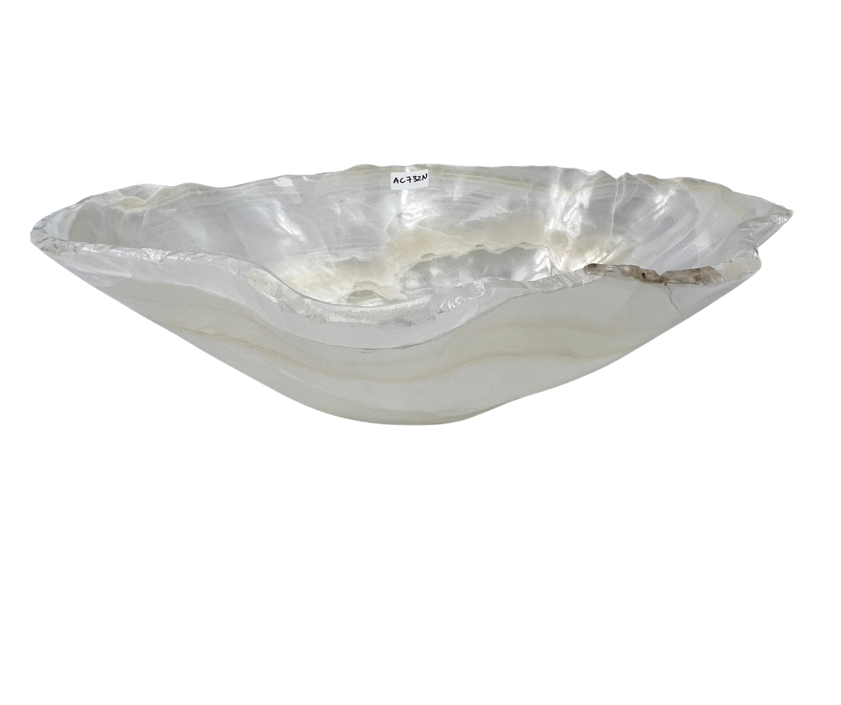 AC732N - Onix Blanco Tipo Bowl - 49 x 39 x 14