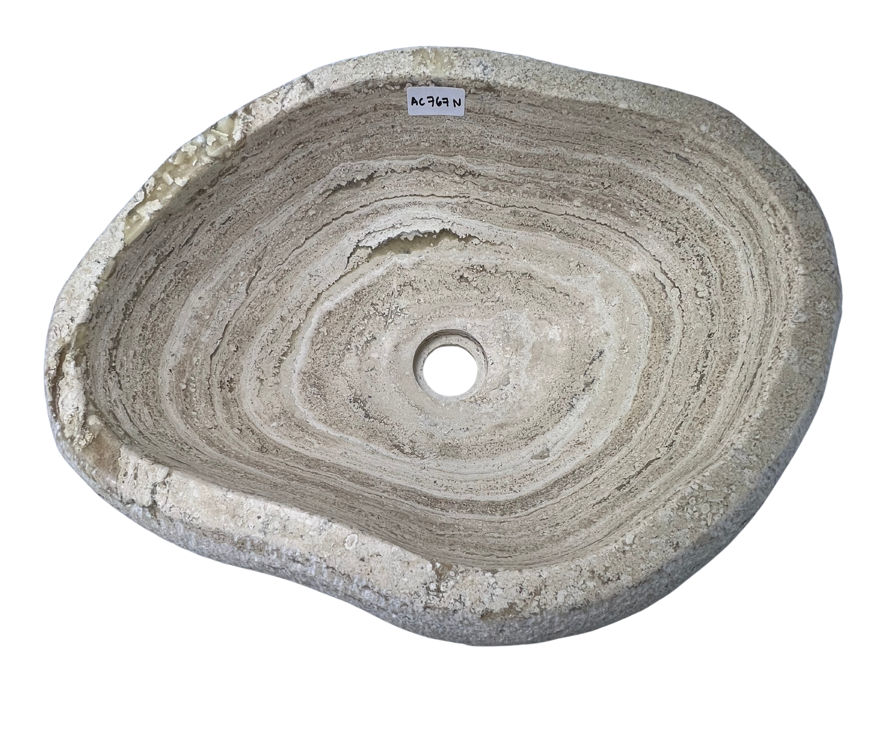 AC767N - Mármol Beige Tipo Rio - 47 x 36 x 16