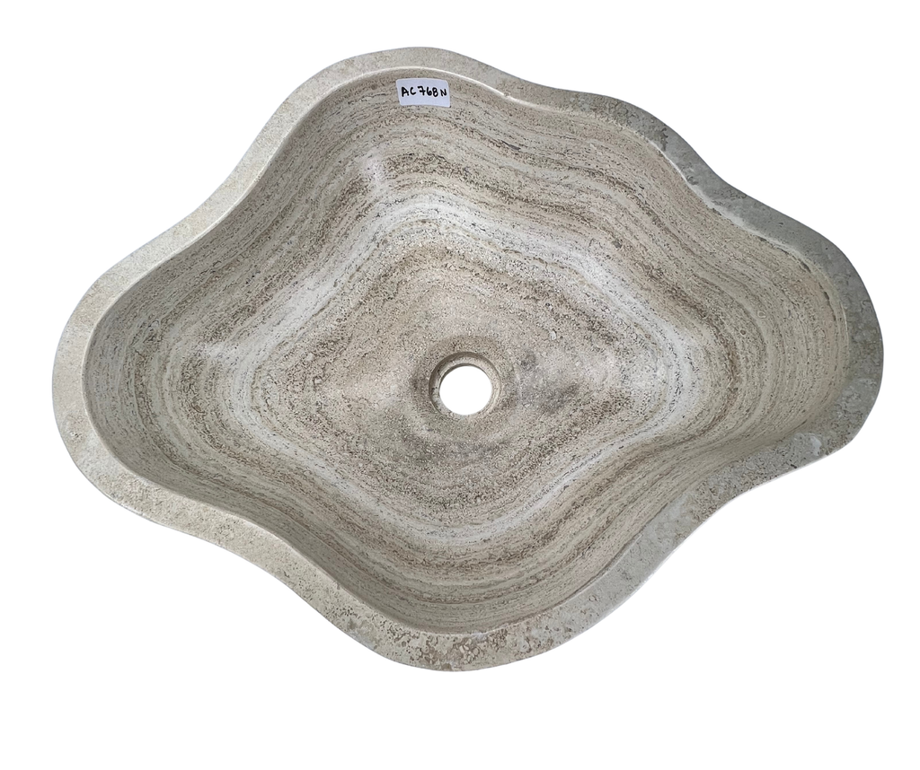 AC768N - Mármol Beige Tipo Rio - 47 x 36 x 16