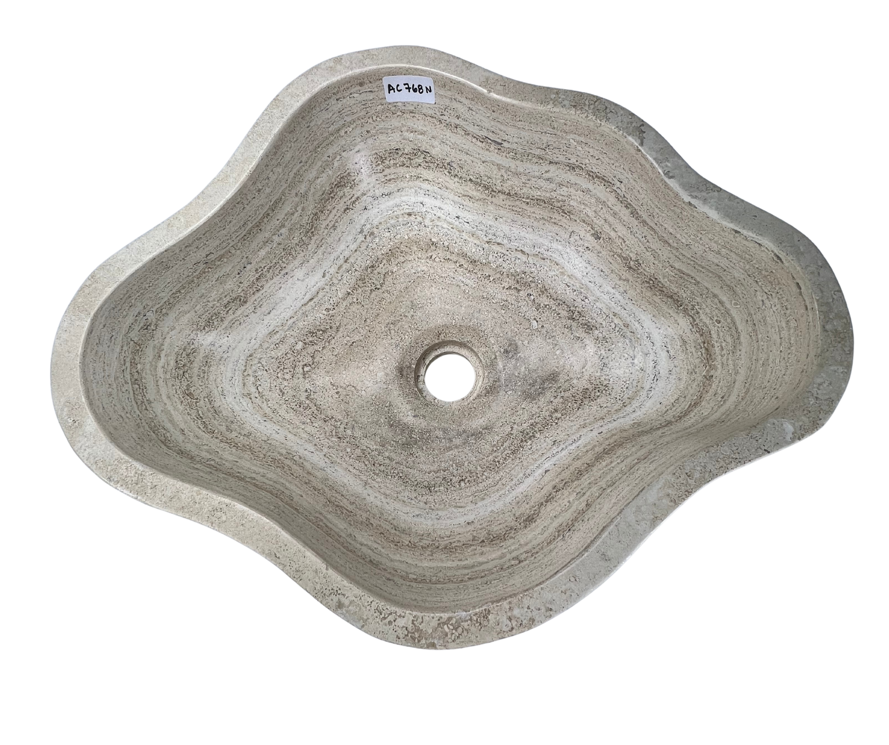 AC768N - Mármol Beige Tipo Rio - 47 x 36 x 16