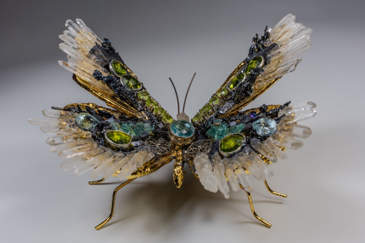 Mariposa Grande Dorada 1