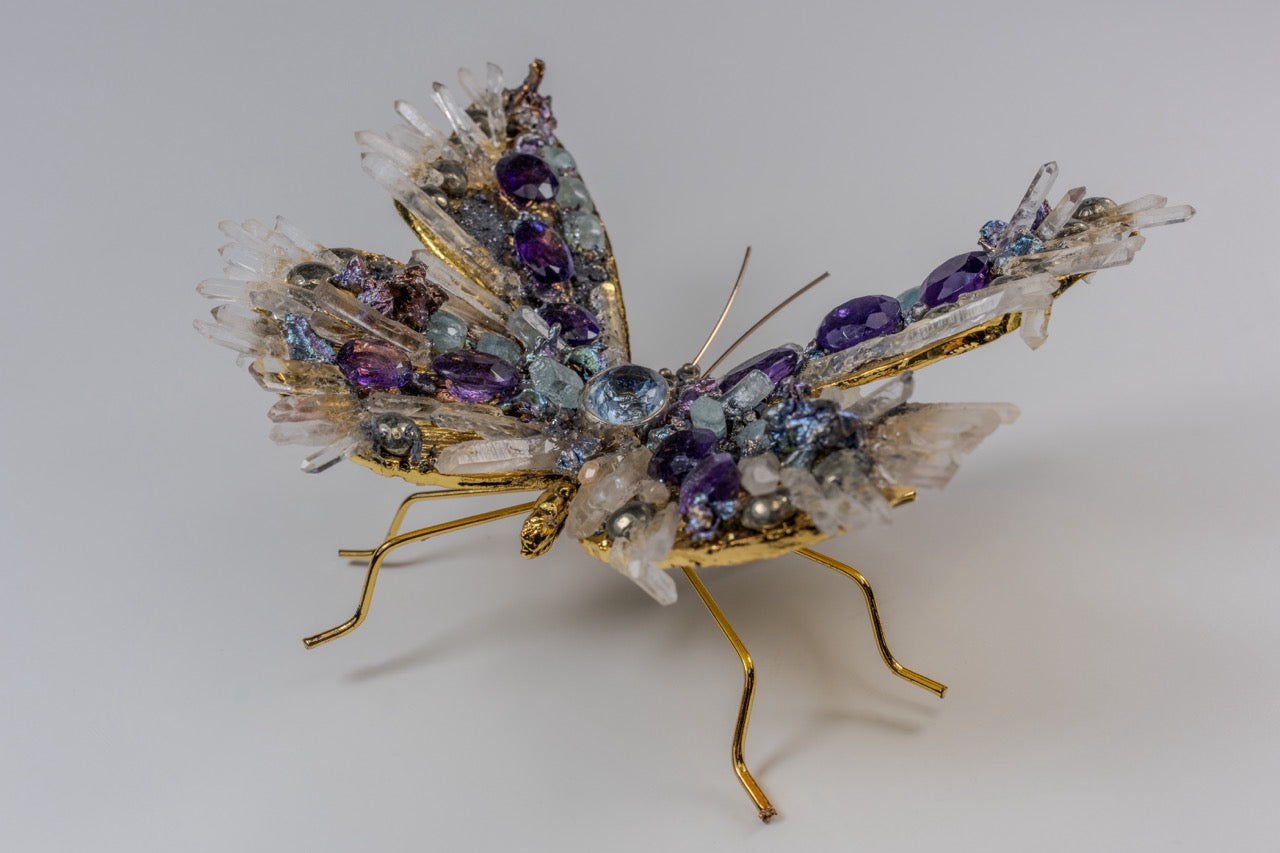 Mariposa Grande Dorada 2