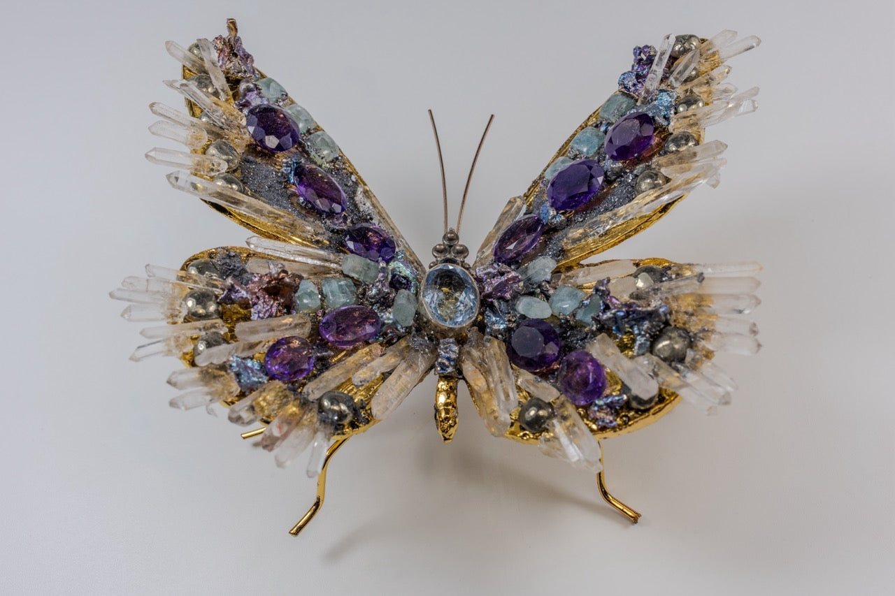 Mariposa Grande Dorada 2