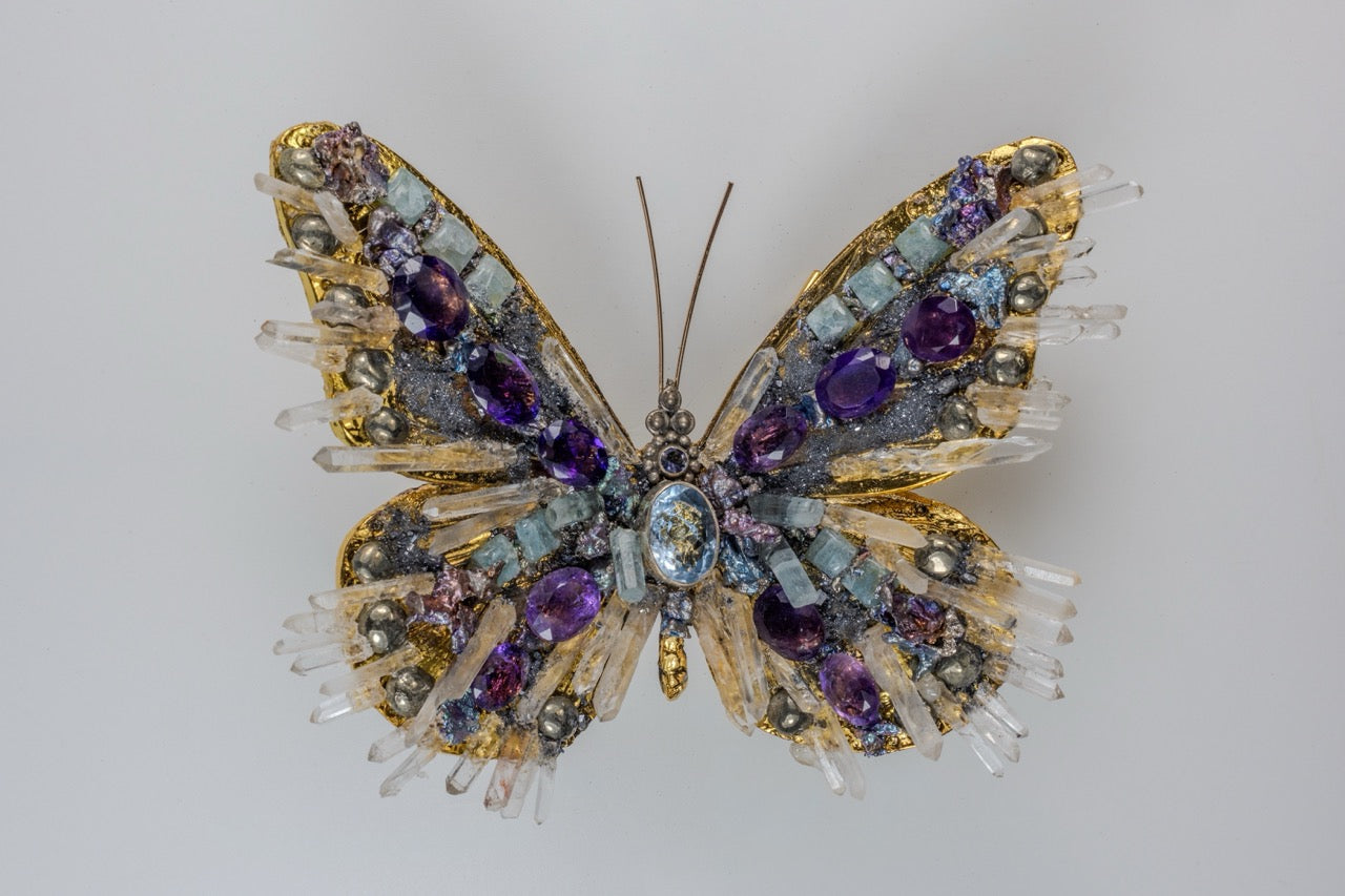 Mariposa Grande Dorada 2