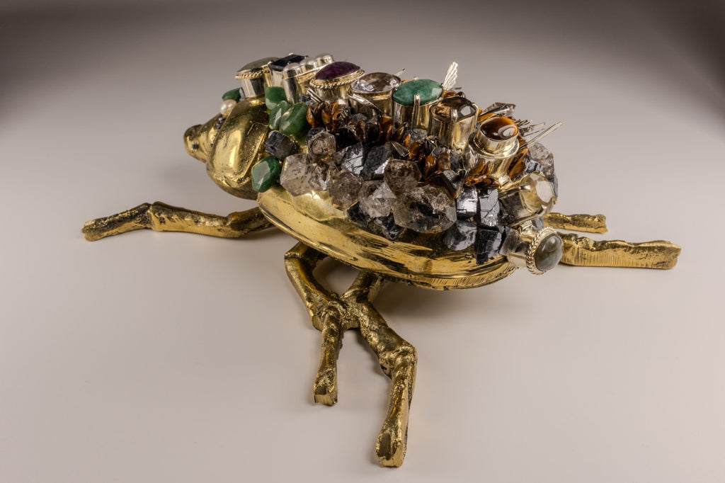 Escarabajo Goliat De Bronce Grande