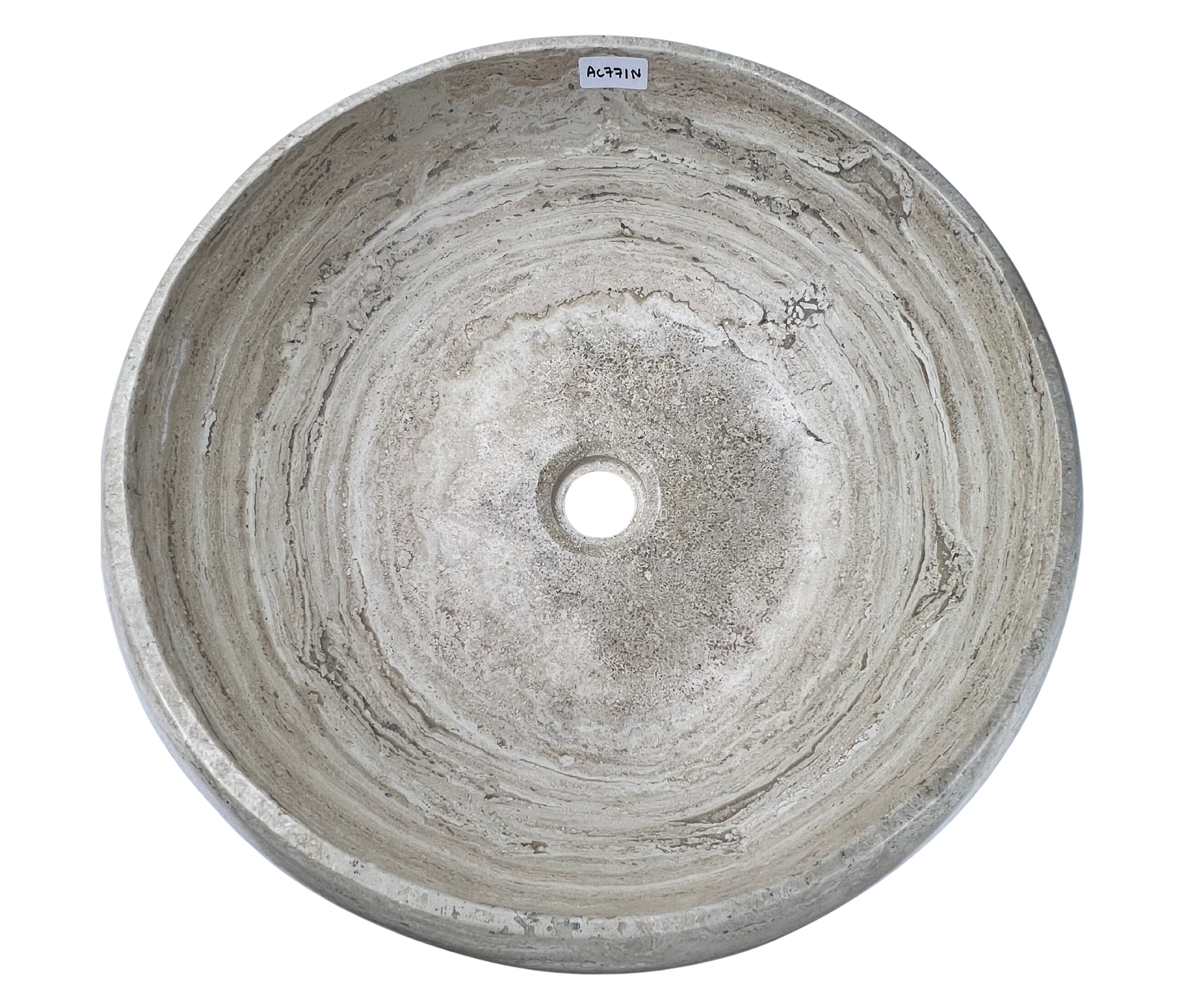 AC771N - Mármol Beige Tipo Dona - 47 x 47 x 16