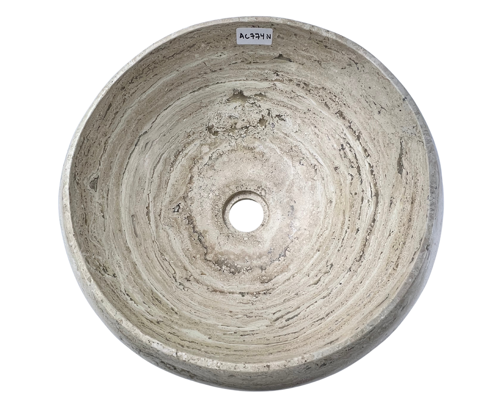 AC774N - Mármol Beige Tipo Dona - 37x 37 x 16